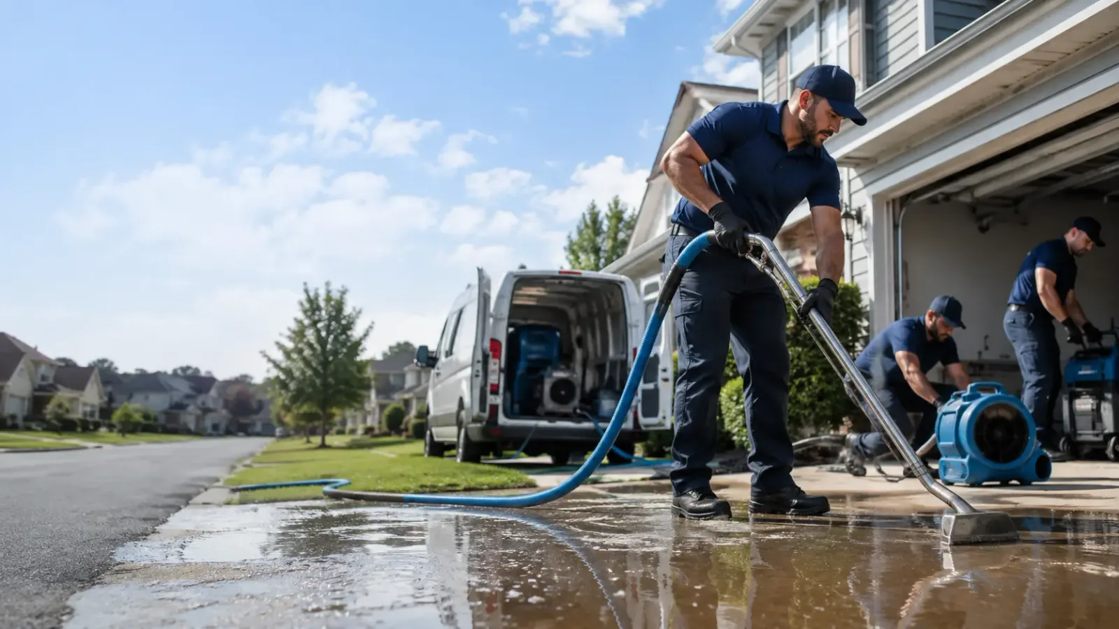 Flood Damage Restoration in Ogema, WI